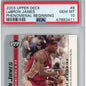 Graded 2003-04 Upper Deck UD LeBron James #8 Phenomenal Beginning Rookie RC Basketball Card PSA 10 Gem Mint